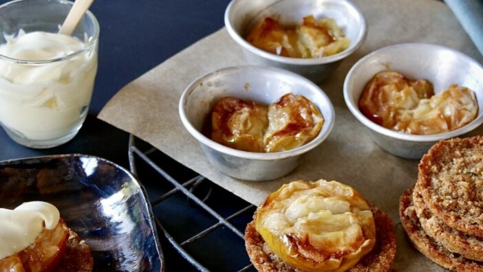 ricetta mele french toast biscotti
